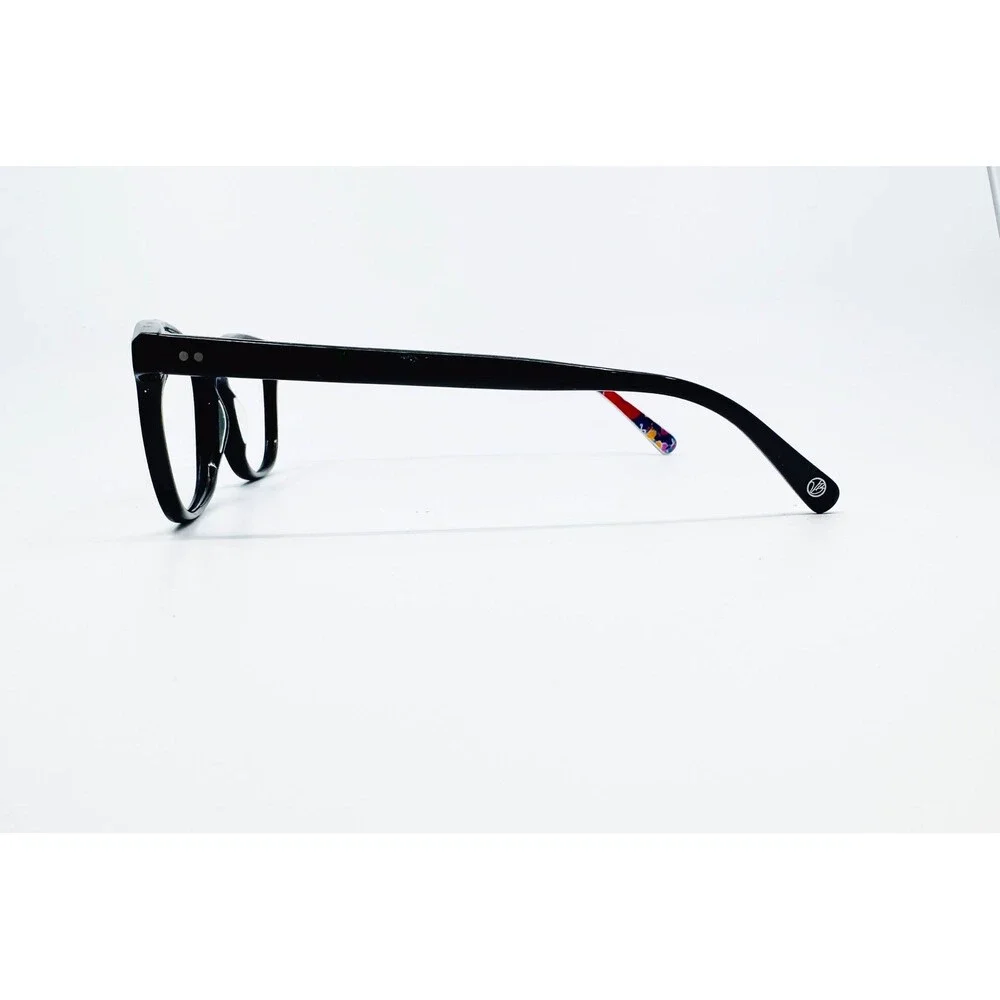 Vera Bradley Eyeglasses Womens Black Impressionista Chandler 54-15-135
